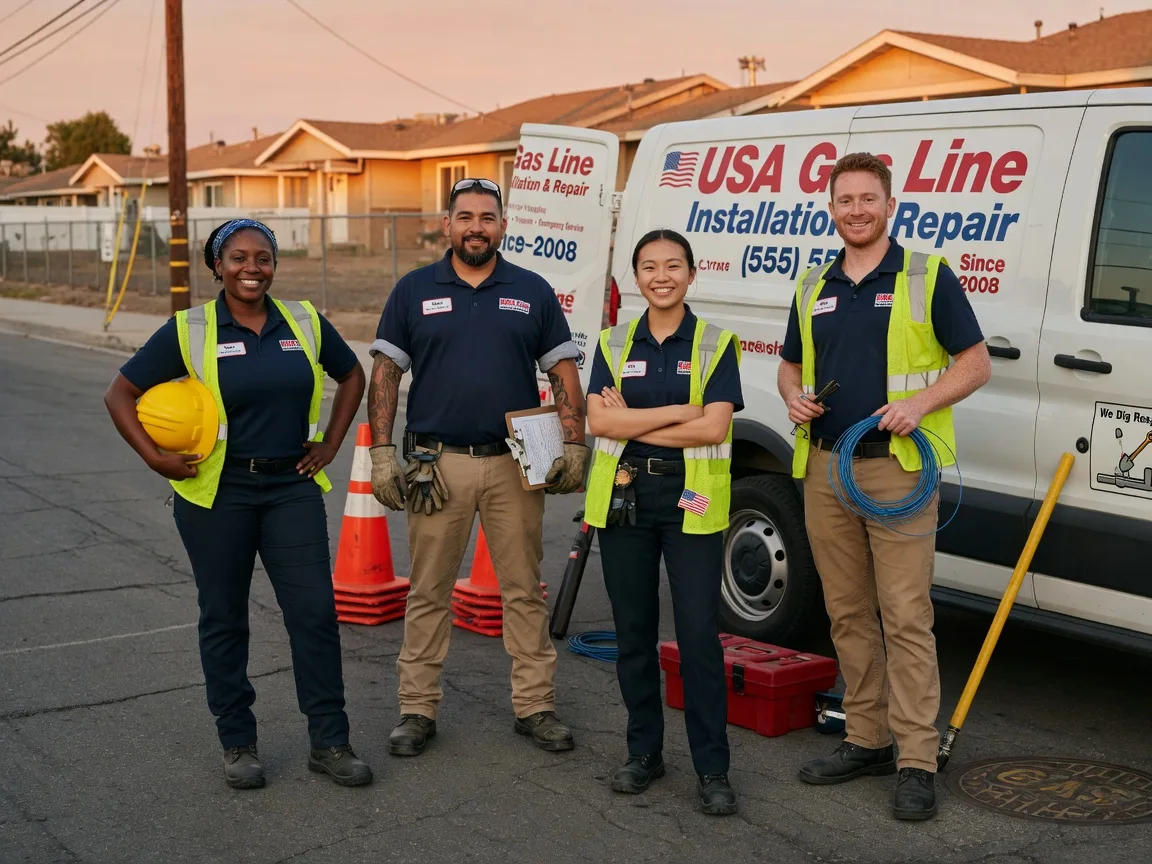 Gas Line Installation company in Arlington, OH